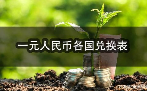 一元人民币各国兑换表-外币对人民币汇率表