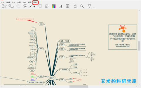 iThoughts—优秀的思维导图工具