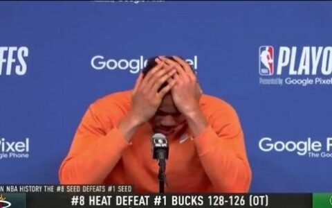 NBA季后赛｜字母哥怼记者：乔丹总冠军之外的赛季是失败的吗？