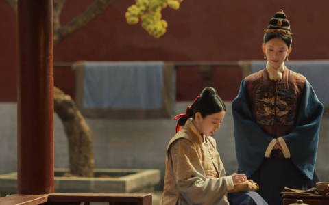 《尚食》的服饰的标志，给人一种雍容华贵的美感(《尚食》)