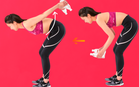 20秒燃脂和塑造肌肉形态！上臂、腹部和臀部的HIIT训练-怎么锻炼上臂肌肉视频教程大全