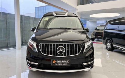 奔驰V260L商务车七座最新报价大全图片-奔驰7座商务车v260l