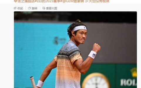 创造历史后，张之臻说这不是他的极限-张之臻比赛