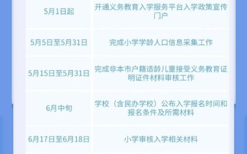 北京怀柔区2023年义务教育阶段入学政策公布(怀柔招生办小学电话)