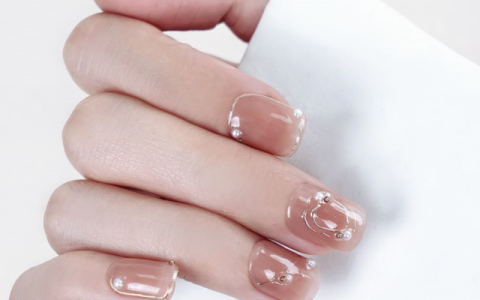 2023美甲最新款式图片大全-2020年美甲新款图片纯色