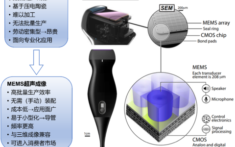 适用于掌上超声相控阵成像的小尺寸高频PMUT阵列（适用于掌上超声相控阵成像的小尺寸高频PMUT阵列）