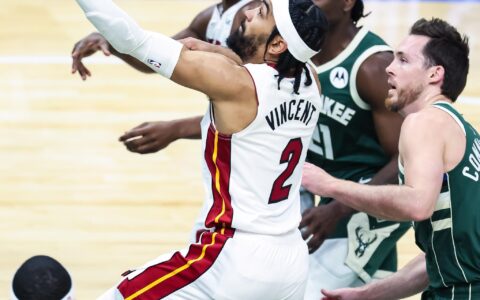 篮球——NBA 季后赛：热火晋级东部半决赛