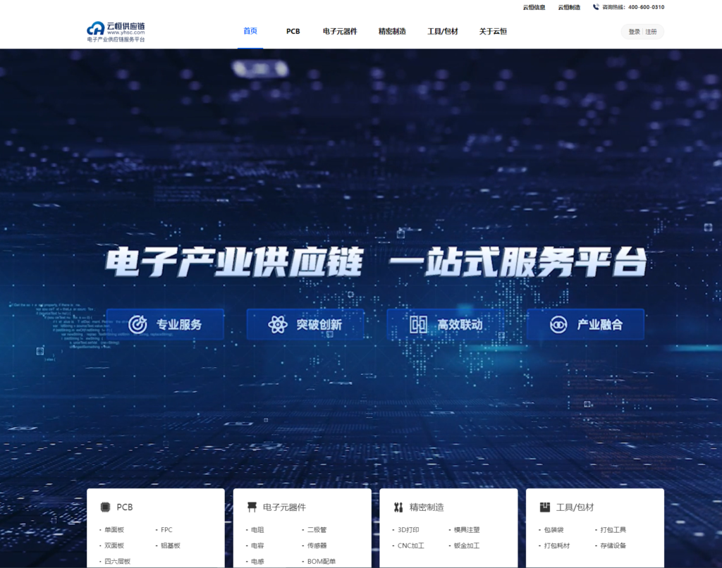 云恒供应链:电子元器件及其在现代电子产品中的应用