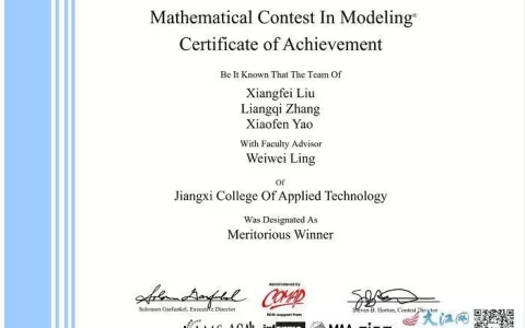江西应用技术职业学院：数学建模成就出彩人生
