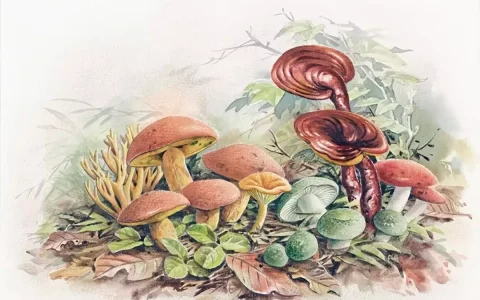 读书 | 21个烟火故事，近60幅名家博物画，《菌中毒》： 余华读后想在5月“去有风的地方”