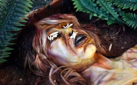 史上最恶心腐烂女尸蛋糕！近看肚子超恶但好吃到你会忍不住咬下去！-腐烂女尸案件