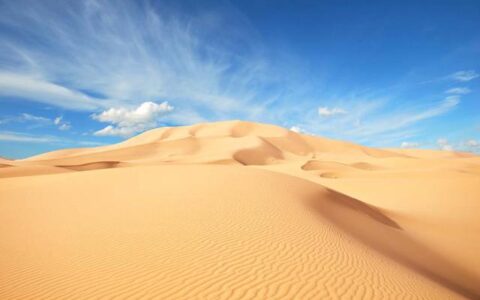 非洲沙漠出现奇怪结构，研究者勘测后，或揭开了一个3亿年的秘密-非洲沙漠怎么形成