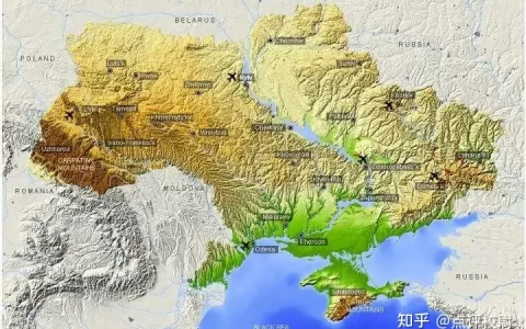 关于乌克兰（含三维地形图）（乌克兰地形的主要特征）