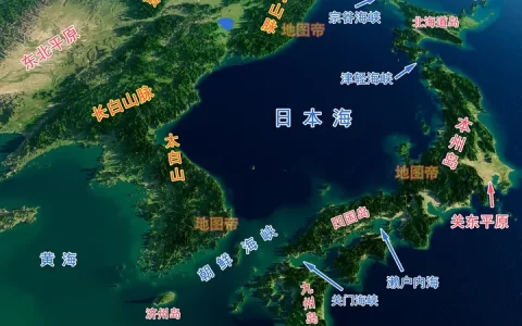 从位置面积地形人口等角度，全方位对比日本朝鲜韩国（韩国日本朝鲜人口多少）