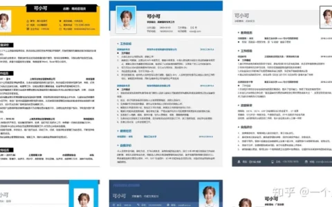 下载简历模板不求人免费 一优秀简历模板(为什么简历模板在电脑显示不正常)