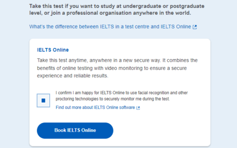 出了真出了！雅思online正式推出（非indicator）！入口超级难找！认可度存疑？内附报名攻略(长沙雅思培训班价格一般多少)