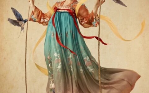 辣目洋子这是开挂了吗？穿汉服拍写真状若仙子，微胖女孩学起来！(辣目洋子现在很火吗)