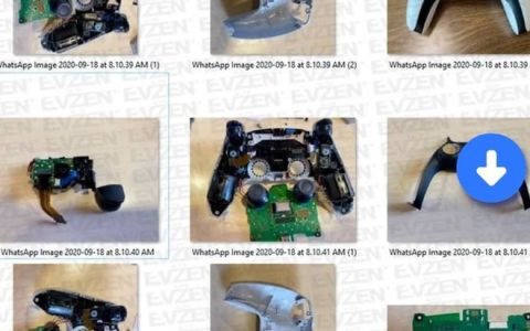 PS5手柄内部拆解图片泄露（ps5手柄拆解图）