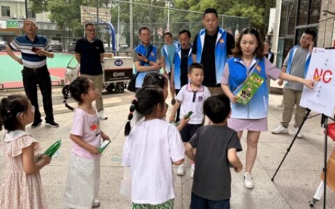金科园社区：“五社联动”助力“世界无烟日”宣传教育
