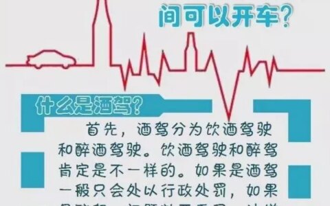 酒驾，醉驾，处罚标准！-深圳酒驾和醉驾处罚标准