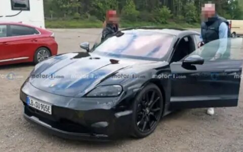 有望2023年年底首发 新款保时捷Taycan谍照曝光（2023款）