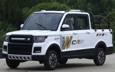 2款新型低速电动四轮车，超大空间，客货两用，实用性很好（2万一3万电动汽车图片及价格鸿日）