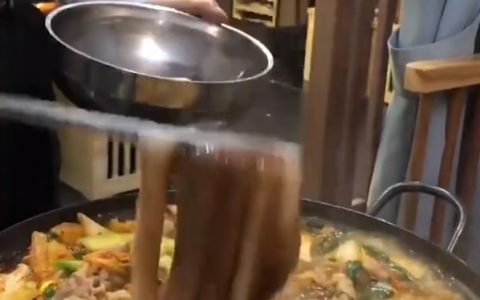 浙江一女子吃火锅下活章鱼，吓得连说对不起，服务员一句话太搞笑（章鱼涮火锅怎么处理）