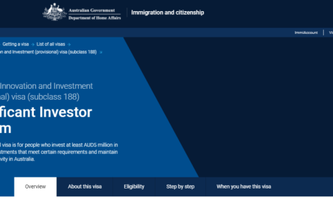 为什么澳洲投资移民188C是高净值人士首选移民项目？（澳洲188c投资移民要求）