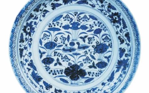 瓷器上的莲花（瓷器上的莲花）