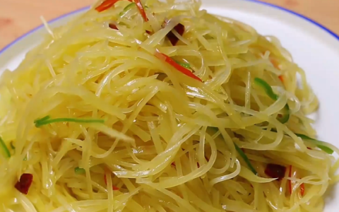 酸辣土豆丝怎么炒好吃又简单-土豆丝凉拌菜的做法大全