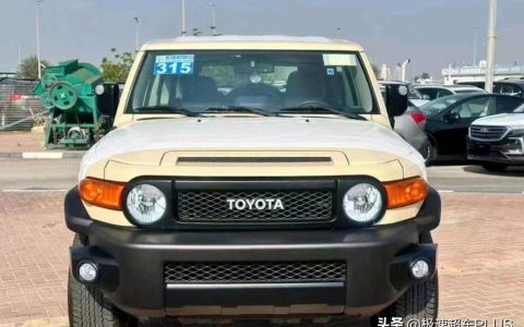又一越野车面临“清库”，港口实拍丰田FJ酷路泽，V6+复古圆灯-丰田酷路泽fj2020款