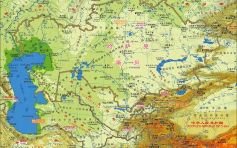中亚五国，各有什么特色？看地图一目了然（中亚五国指的是哪五国需要什么样的毛巾）
