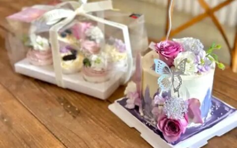 母亲节的仪式感丨鲜花蛋糕“火爆”！济南一蛋糕店预计售出300个-济南蛋糕团购app