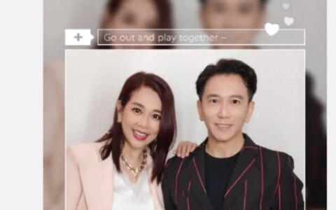 55岁温兆伦减肥20斤重拾帅气，与49岁陈松伶罕见同框，引满满回忆（温兆伦旧照）