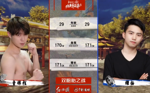 ​功夫嘉年华双胞胎之战！耀扬无规则拳击，童锦程：狠起来打自己