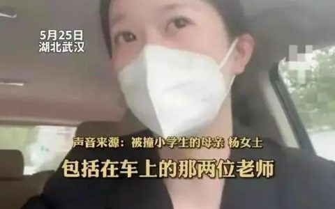 小学生校内被撞身亡，妈妈跳楼陪伴，愿天堂母子相遇！-小学生当场身亡