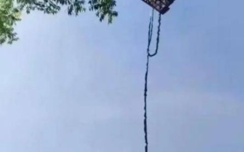男子蹦极庆祝离婚绳子断裂坠湖，网友：“高兴得太早”！（男子92米蹦极绳子断了怎么办）