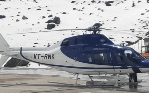 印官员自拍时遭直升机叶片“斩首”，想起一句话是不作不死（直升机被击中）