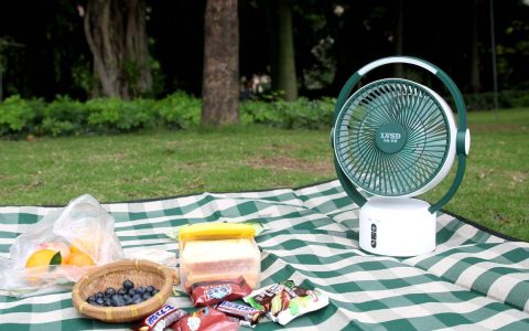 露营野餐都要带上，利维斯顿带来空气循环扇的全新体验