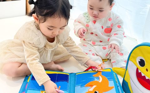 解放妈妈双手，鲨鱼布书让带娃轻松又有趣-解放妈妈双手英语