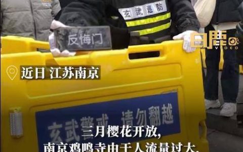 鸡鸣寺游客爆满设反悔门引导离寺 网友评论亮了！（鸡鸣寺原名）