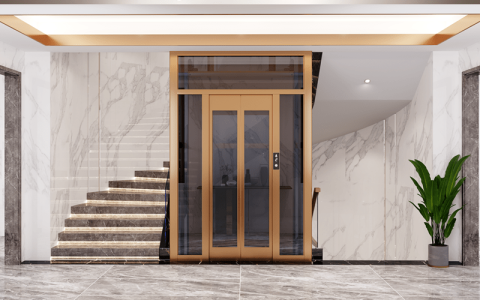 皑远电梯-家用别墅电梯安装流程-别墅电梯装潢图片
