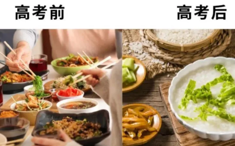 高考前后饭菜反差有多大？“熊猫”变“野猫”，亲妈：忍你很久了-代表金榜题名的四种水果