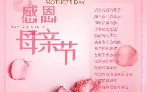 母亲节暖心文案，以爱之名，陪您到老，愿岁月温柔以待-母亲节文案催泪句子