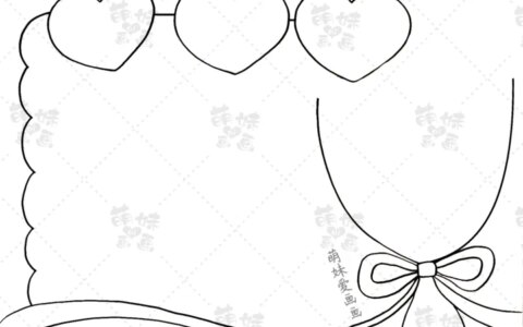 感恩母亲！学画简单又漂亮的母亲节手抄报，含内容文字（手抄报母亲节感恩教育图片）