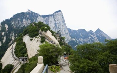 华山经典旅游线路之西上西下攻略-华山值得去的景点