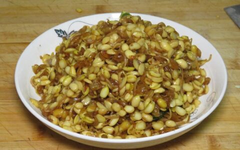 黄豆芽怎么做才好吃？5分钟就出锅，香辣美味，好吃到停不下来（黄豆芽怎么做好吃视频教程）