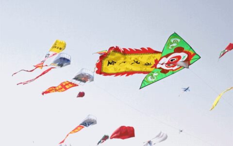 潍坊风筝节创意太有趣了，品牌们也乱入上天battle（2021潍坊风筝节活动）