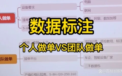 小白如何进入数据标注行业？怎么对接数据标注项目？-数据标注工作怎么做