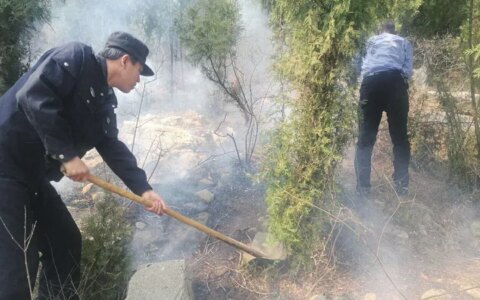 山西警方依法查处上坟使用明火引发山火20起（山西过年烧火）
